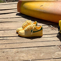 Nike Air Force 1 Custom - Yellow Butter x Green Swoosh Rope Laces