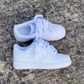 Nike Air Force 1 Low Custom – Triple White Rope Laces