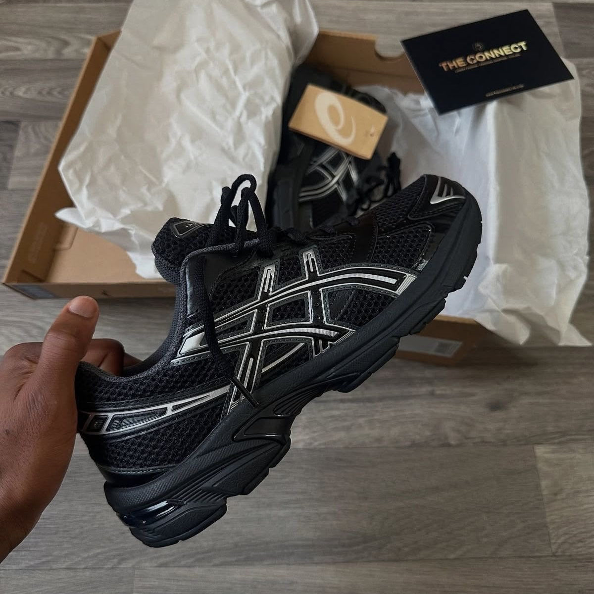 ASICS GEL-Kayano 14 Black/Silver