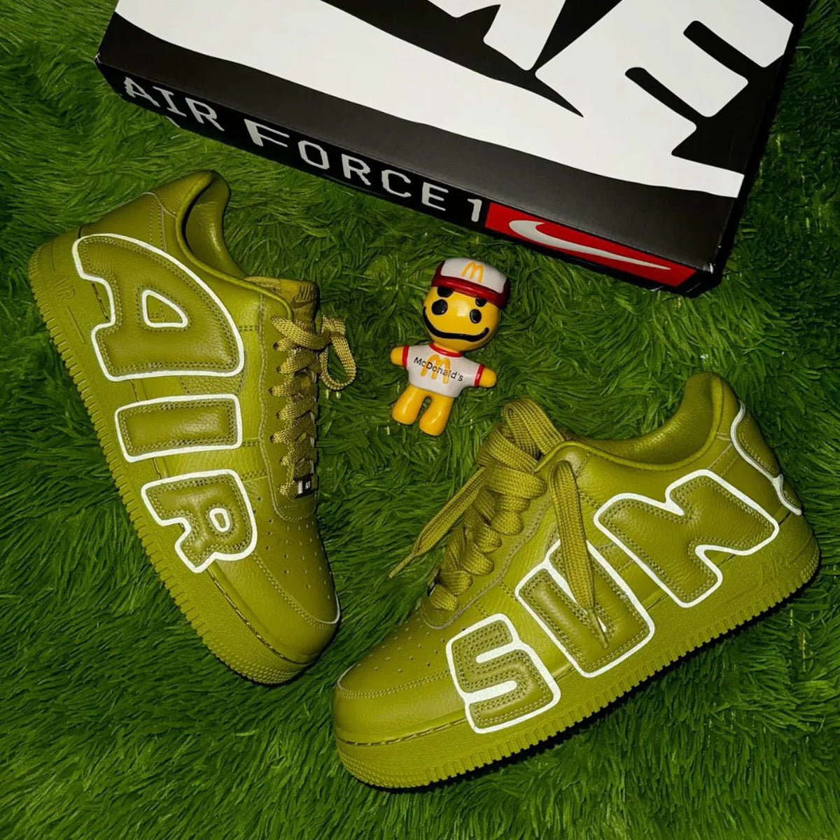 Nike Air Force 1 Custom – Olive Green