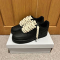 Nike Air Force 1 Low Custom – Rope Laces Black