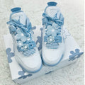Air Jordan 4 "Blue Flower"