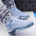 Air Jordan 5 Retro - Blue Bird Ice Blue Suede
