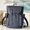 Louis Vuitton Christopher Backpack - Monogram Shadow Noir